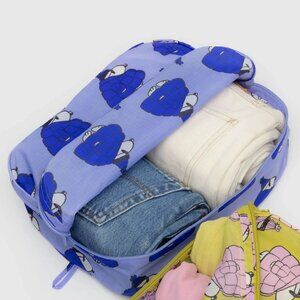 NWOT Baggu Packing Cube Medium - Puffer Snoopy Blue (Peanuts)